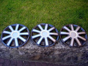 Predám 3ks používané 16" puklice univerzálne