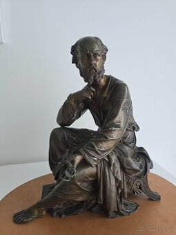 bronzová socha svätého Petra.