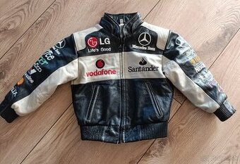 Kožená chlapčenská bunda 104