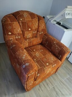 Darujem gauč + kreslo
