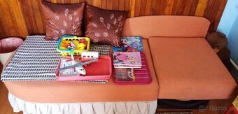 Predám rozťahovaciu valendu, pohovku