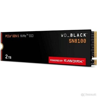 WD SN8100 2TB NVMe SSD - novy, zaruka