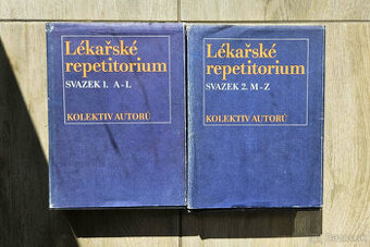 knihy Lékarské repetitorium I.-II.