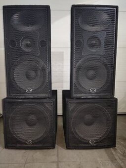 Predám repro Warfedale Pro DLX – 2× DLX-153 + 2× DLX-18