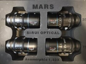 Predám set anamorfických objektívov Sirui Mars pre MFT - 1
