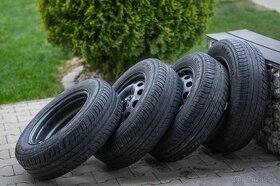 Letné pneumatiky s plechovými diskami