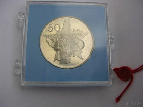 Ag minca 50 Kčs/1973 - Víťazný február - 25. výročie PROOF - 1