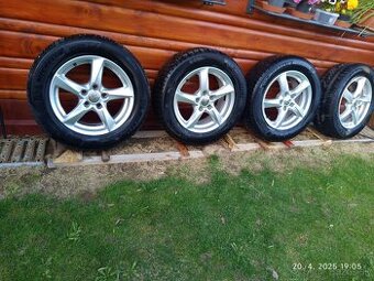 Predám sadu zimných pneumatík-Michelin alpin