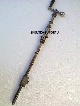 Suportová skrutka na sústruh SV18,