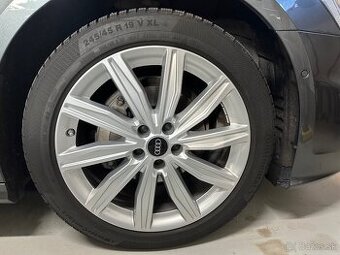 Audi hlíníkové disky + zimné pneumatiky