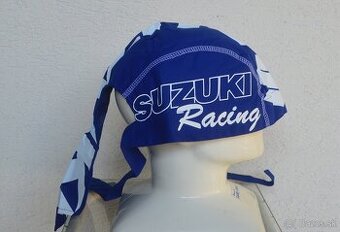 Šatka na hlavu Suzuki modra