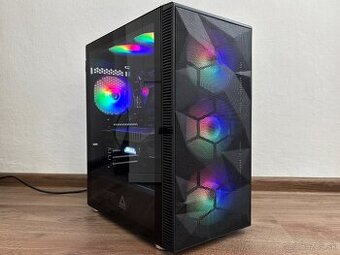 PREDÁM HERNÝ PC - I3 10100F, GTX 1070 8GB, 16GB DDR4,SSD,HDD