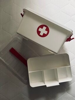 Lekárnička Helit Q-line - úložný box so značením
