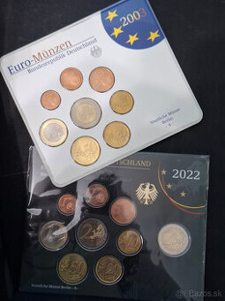 Sada EURO minci Nemecko ADFGJ UNC