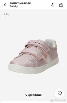 Tenisky Tommy Hilfiger v.34 s visačkou