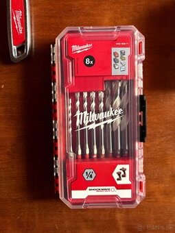 MILWAUKEE Sada vrtákov Multimateriál HEX - 8 ks