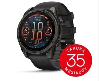 Garmin FENIX 8 47mm AMOLED Sapphire Carbon Gray DLC Titanium