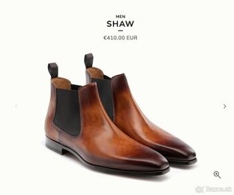 Uplne nove Magnanni Shaw chelsea boots 45 / Povodne 410 EUR