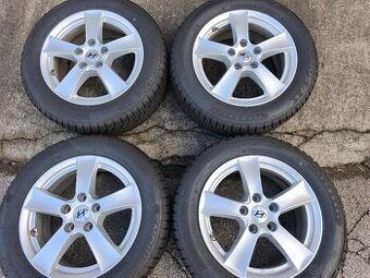 Alu disky 5x114,3 r16 na Hyundai ioniq zimné pneu 205/60 r16