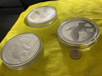 strieborne investicne zberatelske mince 999