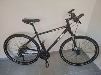 Predám KTM Itero CROSS 28er/Sko-46 cm/3x10, odpruzena vidla