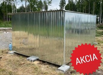 Plechová garáž montáž DOPRAVA zdarma po celom Slovensku