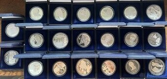 Strieborné pamätne mince