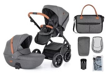 PETITE&MARS Kočík kombinovaný Rover II 2v1 Grey