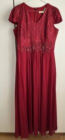 Dámske dlhé spoločenské šaty XL, 93cm obvod v páse