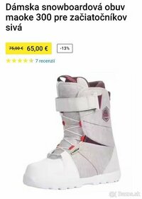 Dámske snowbaordové topánky - 1