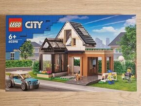 Lego City 60398 Rodinný dom a elektromobil
