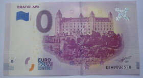 souvenir, 0 eurová bankovka, 0€ bankovky