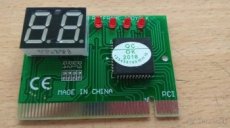 testovací PCI modul pre maticne dosky