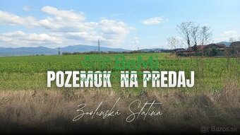 Invevstičný, rovinatý pozemok 5002 m2, Zvolenská Slatina 3D