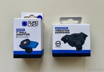QUADLOCK gulovy adapter + tlmic vybracie