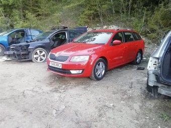 Rozpredám škoda octavia 3 combi 1,6 tdi 77 kw