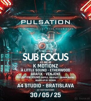 1x lístok PULSATION