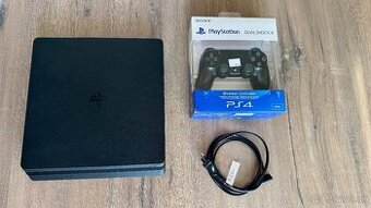 PS4 Slim 1TB + 1 ovládač