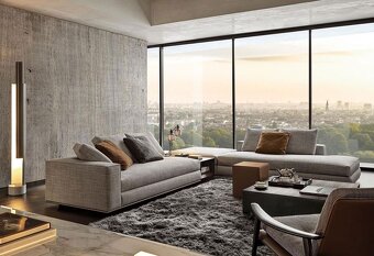 Predám MEGA LUXUSNÚ sedačku MINOTTI nákup cez 24.000€