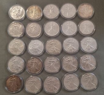 Investičné striebro American Silver Eagle 1 oz