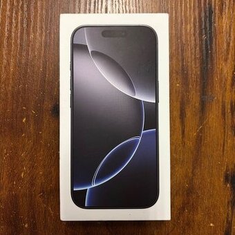 iPhone 16 Pro 128GB Black NOVÝ