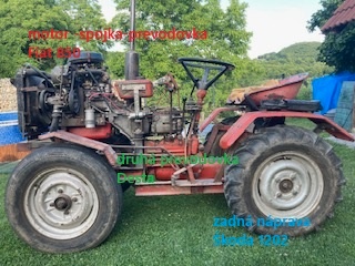 malotraktor na súčiastky