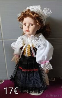 Porcelánové bábiky, handrové