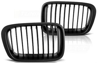 Ledvinky - mřížky pro BMW e46 (černé, matné)