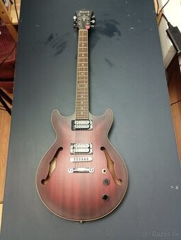 Gitara Ibanez AM53-SRF Sunburst Red Flat