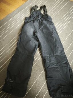 Lyžiarske nohavice na traky veľkosť 128