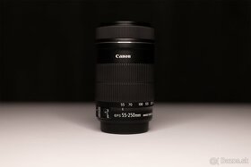 Canon EF-S 55-250mm + set filtrov zdarma - 1