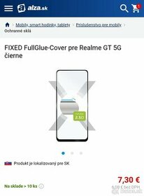 Fixed FullGlue cover Realme GT 5G - 1