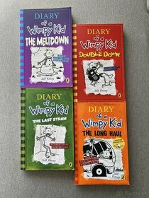 Na predaj knihy v angličtine DIARY of a Wimpy Kid