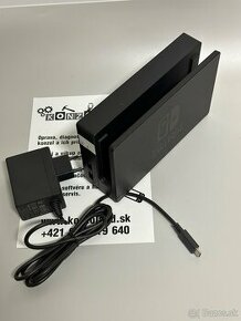 Nintendo switch dokovacia stanica čierna + adaptér